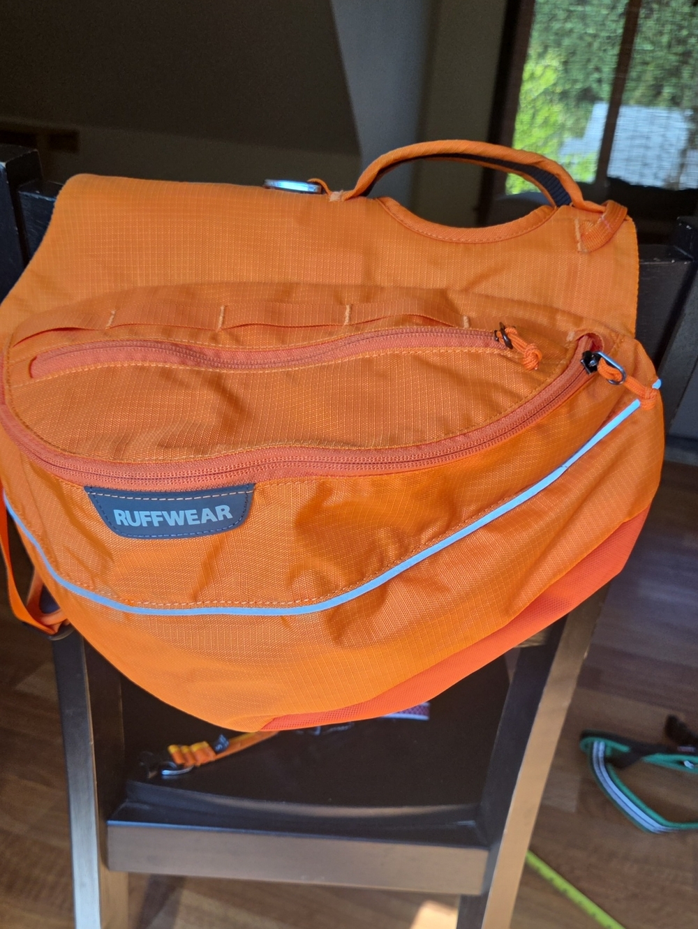Ruffwear Bright Orange Dog Backpack